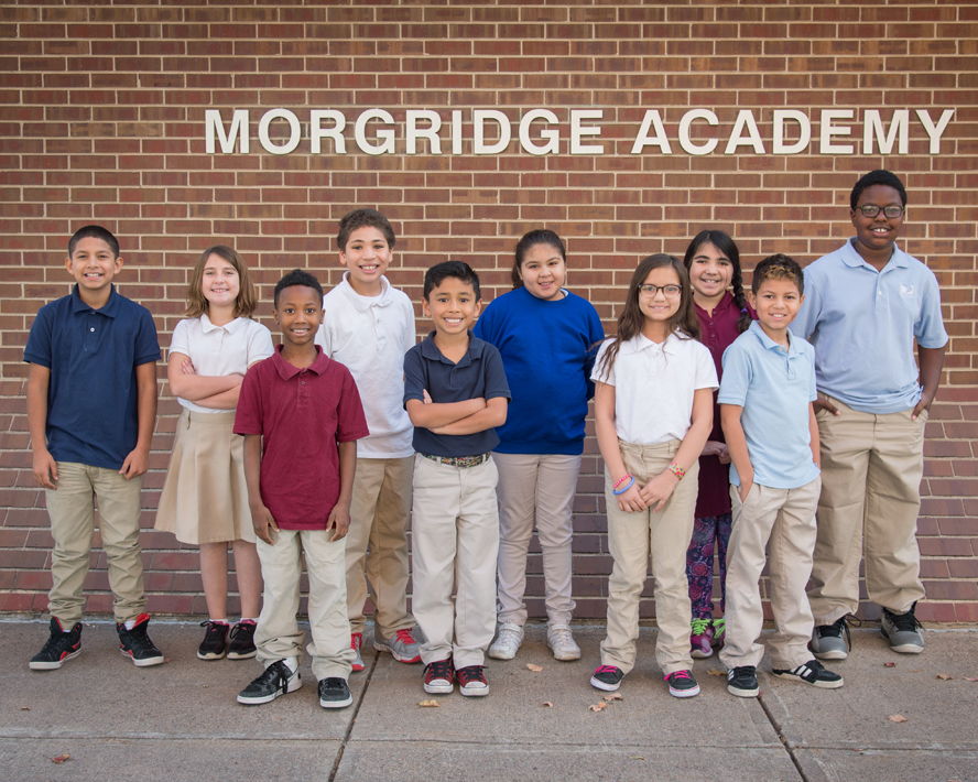 Morgridge Academy students