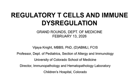 Regulatory T Cells and Immune Dysregulation