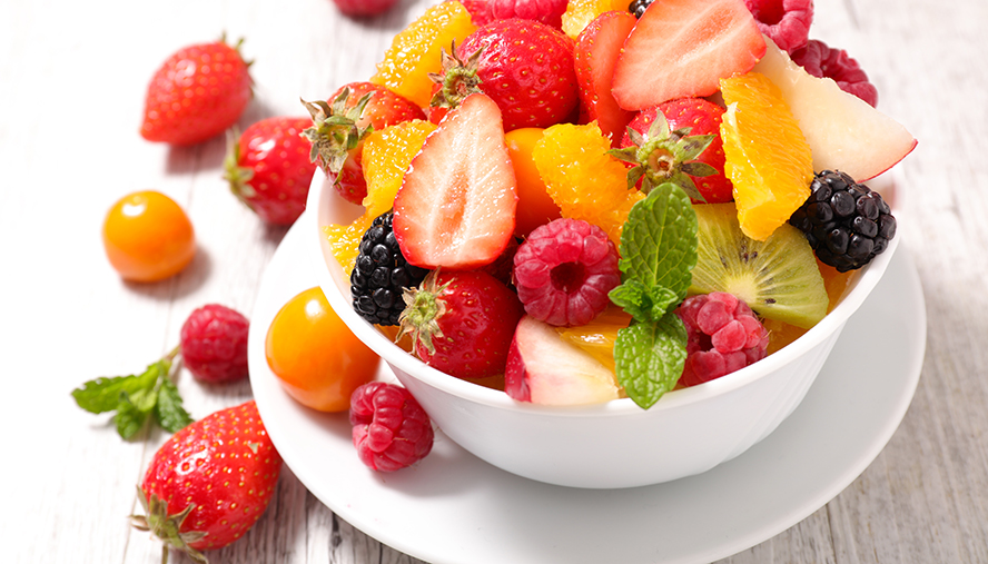 Bowl of fresh fruit