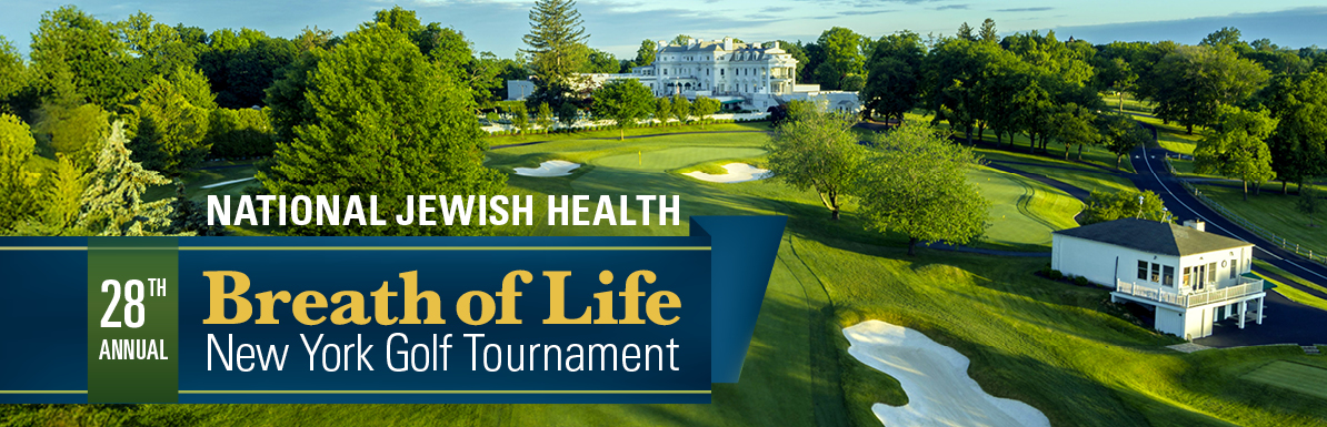 breath of life new york golf tournament banner