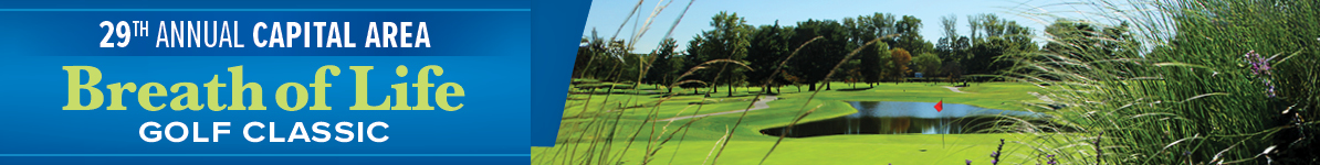 2026 Capital Area Breath of Life Golf Classic banner