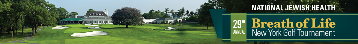 breath of life new york golf tournament banner