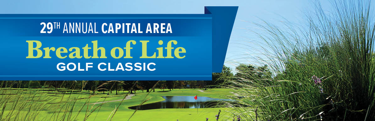 2026 Capital Area Breath of Life Golf Classic banner